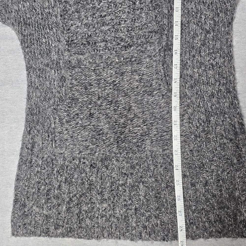 Free People Gray Hooded Women's Sweater Vest Wool Blend Size XS - Picture 9 of 12